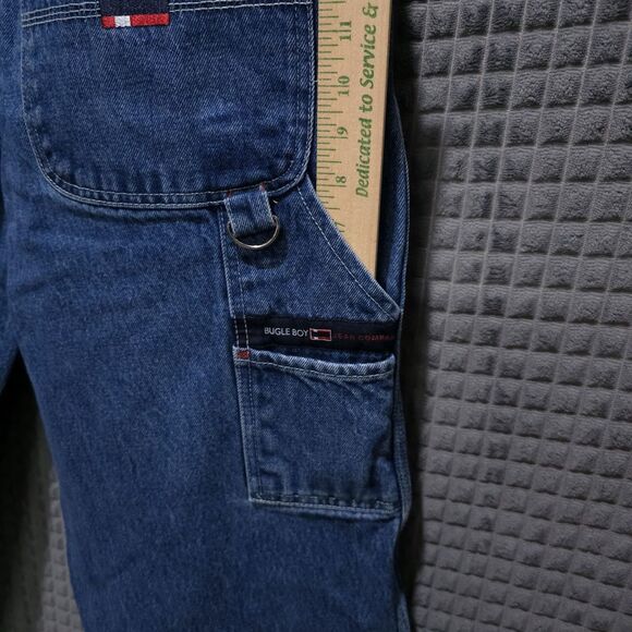 VTG BugleBoy 77 Jeans 36x32 Mens 90s Carpenter Relaxed Wide Leg Bootcut Workwear - Picture 9 of 16